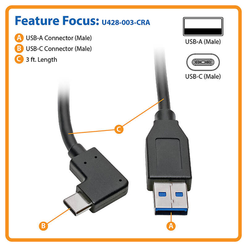U428-003-CRA - Cables & Adaptors by Eaton