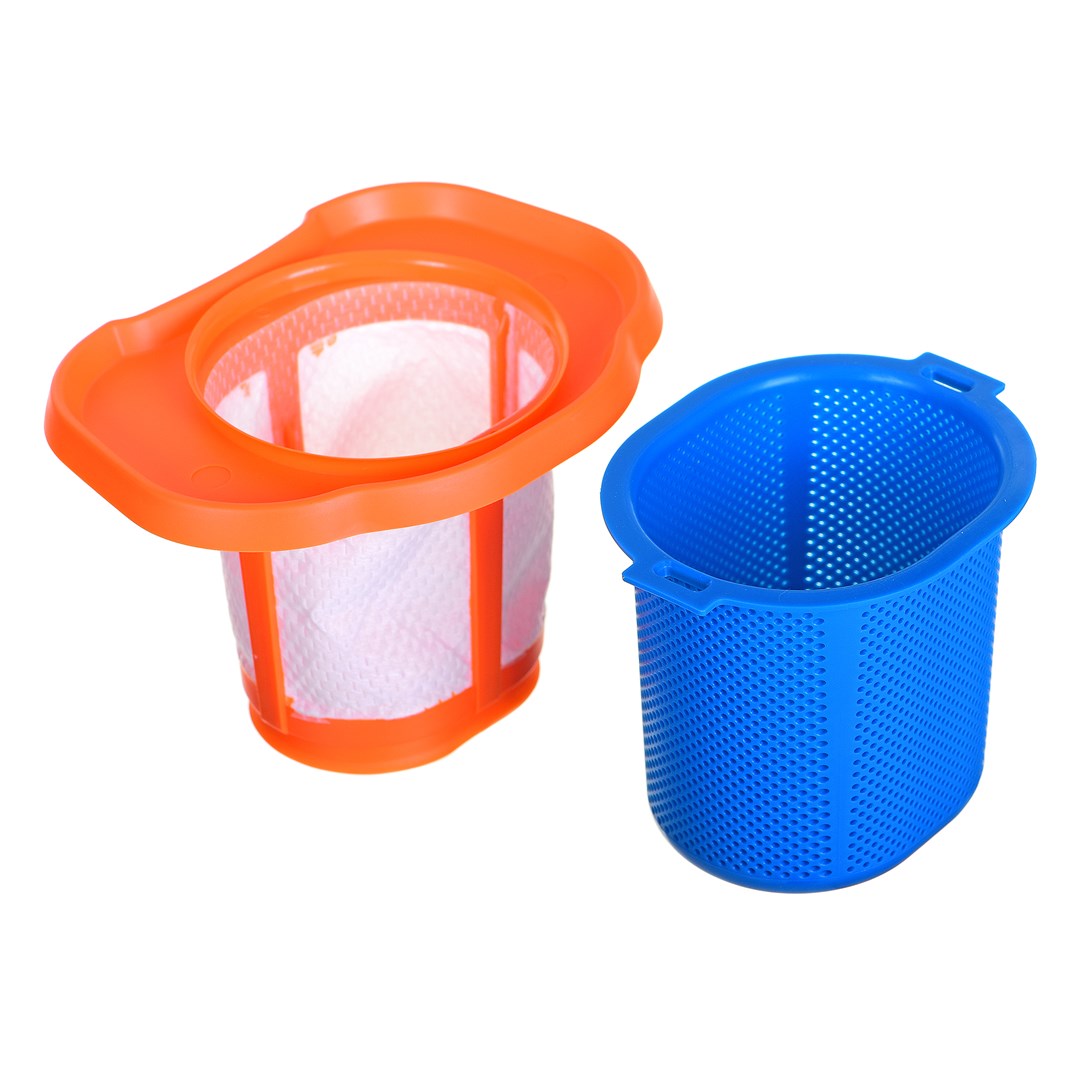 Black & Decker BHHV520BF handheld vacuum Black  Blue  Silver Bagless