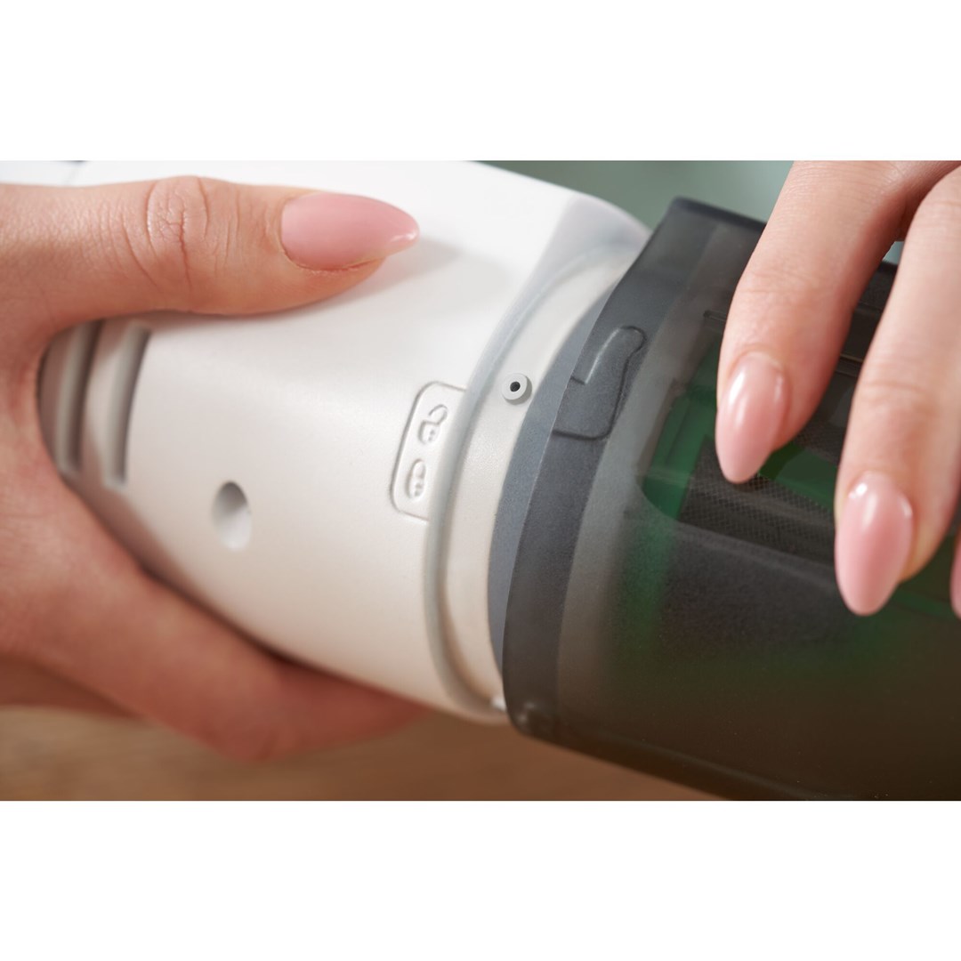Black & Decker REVHV8C-QW handheld vacuum Black White Bagless