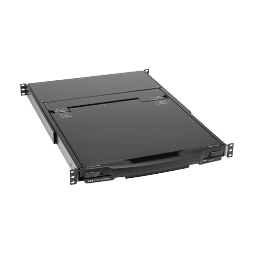 Tripp Lite B030-DP16-17DIP NetDirector 16-Port DisplayPort KVM Switch Console with 17 in. LCD, IP Remote Access, Dual Rail, 1U Rack-Mount