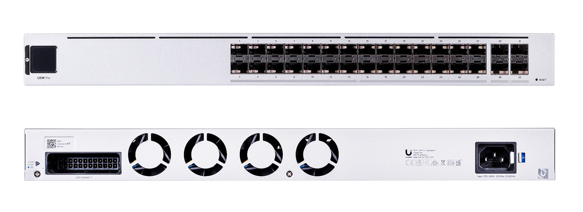 Ubiquiti UniFi Switch Pro Aggregation Managed L3 Grey