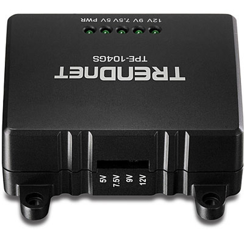 Trendnet TPE-104GS network splitter Power over Ethernet (PoE) Black