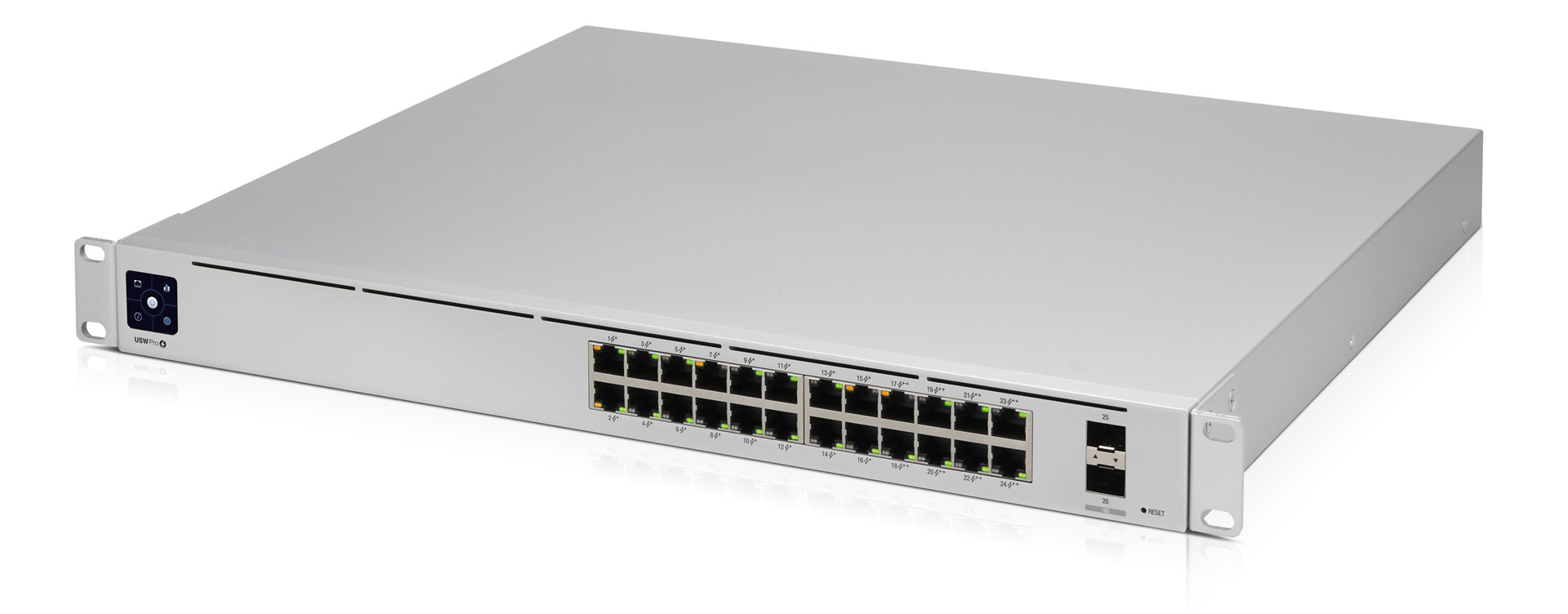 Ubiquiti UniFi Pro 24-Port PoE Managed L2/L3 Gigabit Ethernet (10/100/1000) Power over Ethernet (PoE) 1U Silver