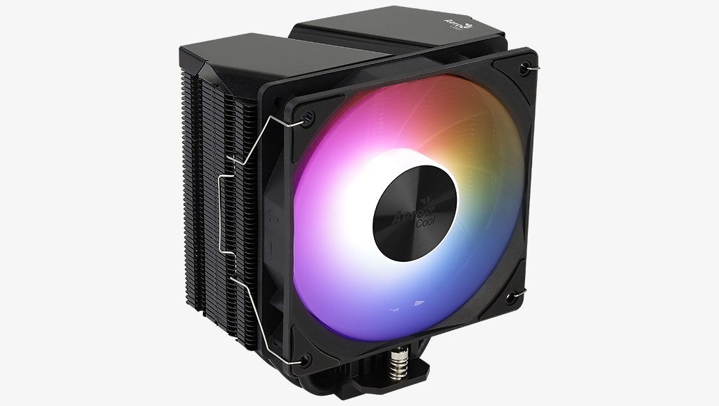 Aerocool Rime 4 Processor Air cooler 12 cm Black 1 pc(s)