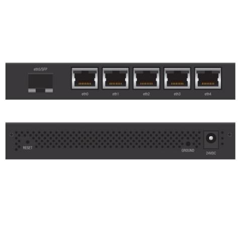 Ubiquiti ER-X-SFP wired router Black