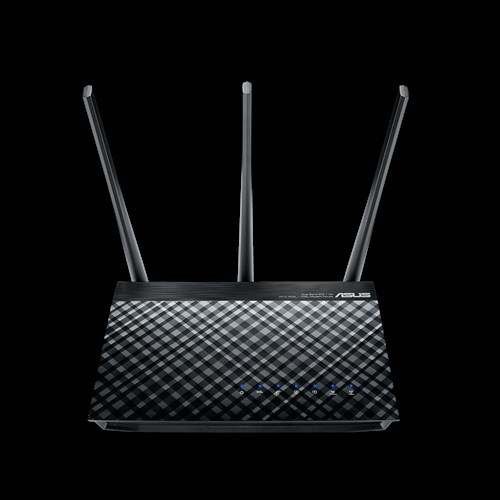 ASUS DSL-AC51 wireless router Gigabit Ethernet Dual-band (2.4 GHz / 5 GHz) Black