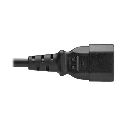 Eaton P014-02M-EU power cable Black 2 m IEC C14 IEC C5