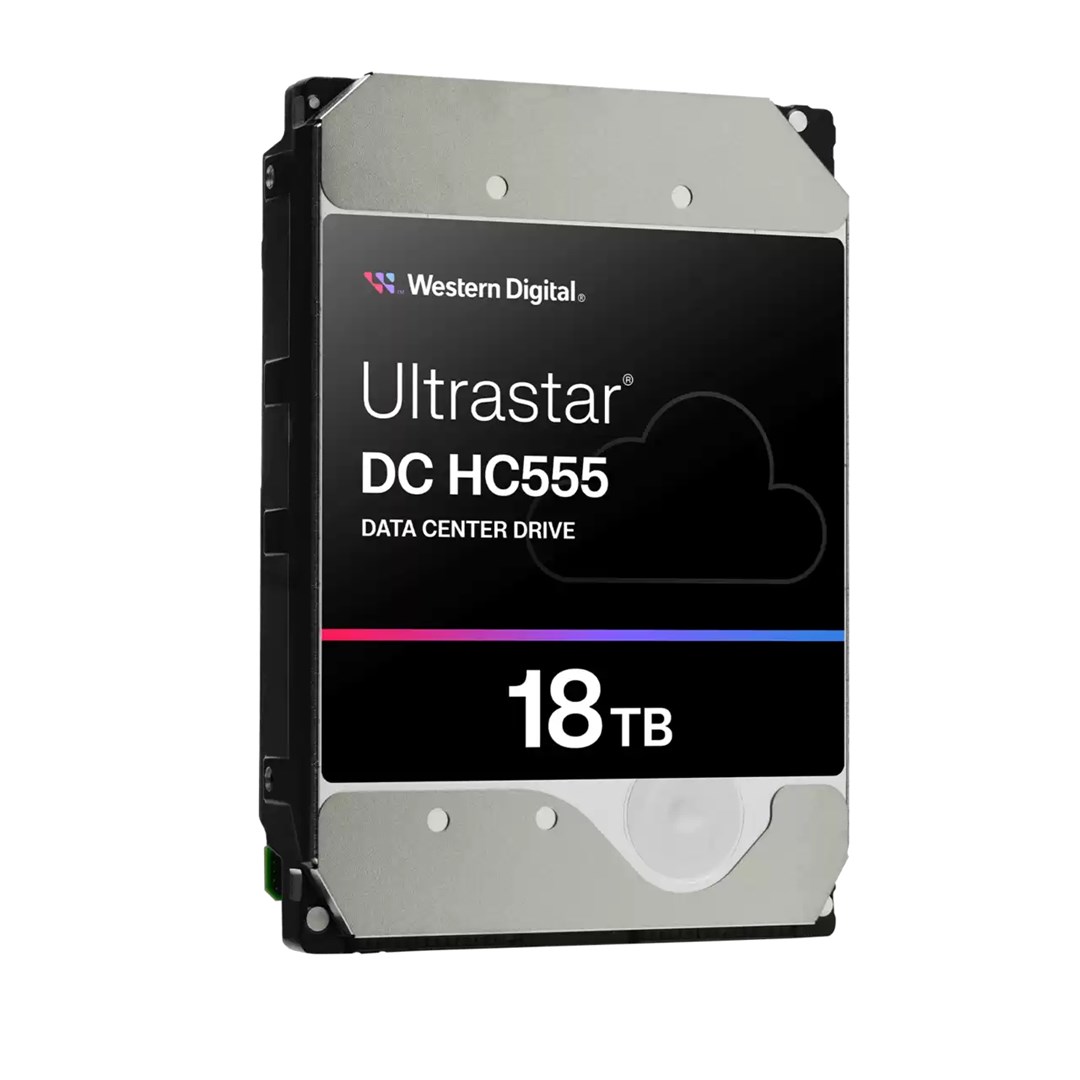 Western Digital Ultrastar DC HC555 internal hard drive 18 TB 7200 RPM 512 MB 3.5" Serial ATA III