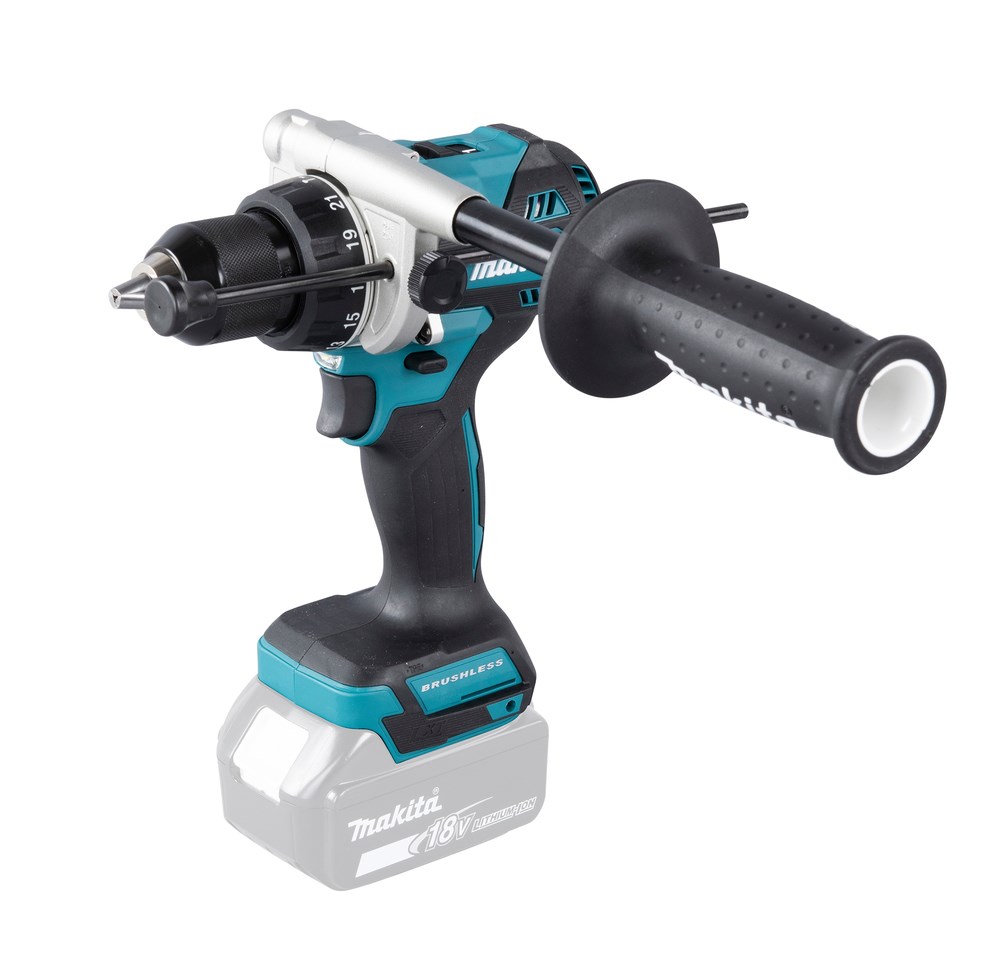 Makita DHP486Z drill 2100 RPM 2.7 kg Black  Blue