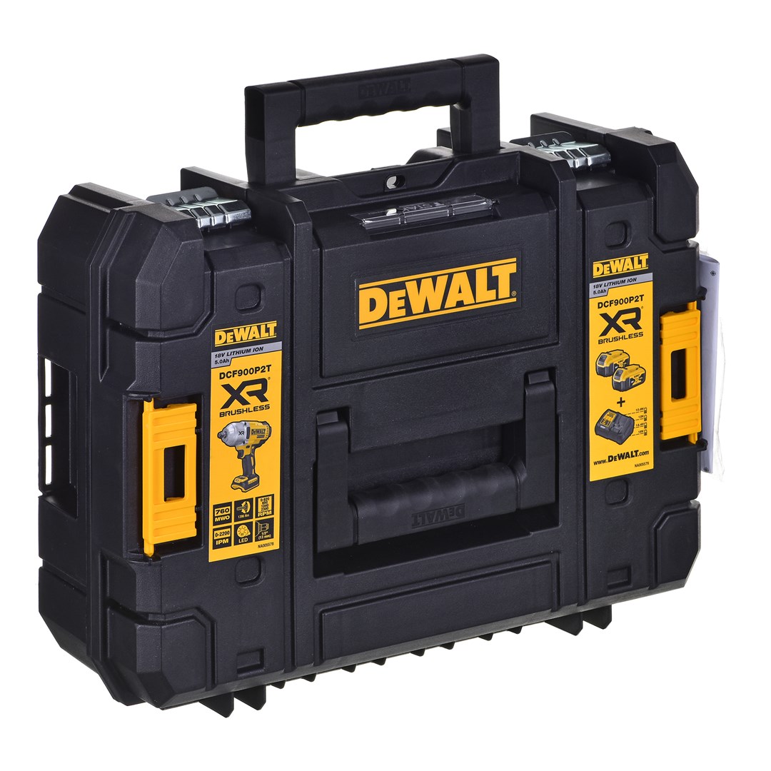 Impact wrench 1/2  18V 2x5.0Ah DCF900P2T-QW DEWALT