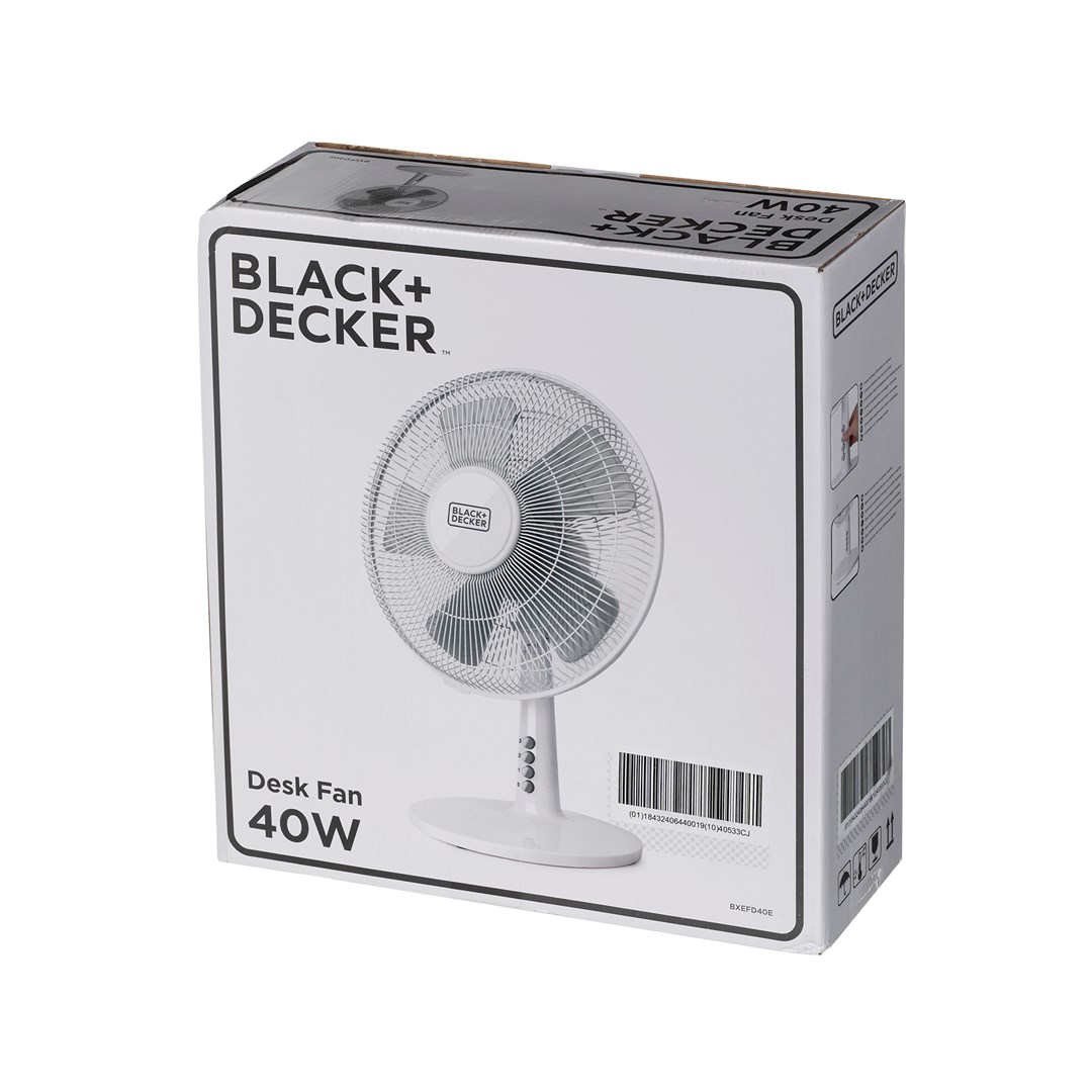 Black & Decker BXEFD40E household fan White