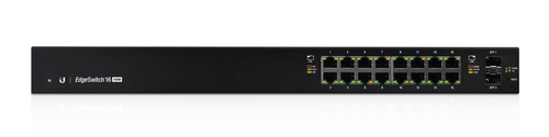 Ubiquiti ES-16-150W network switch Managed L2/L3 Gigabit Ethernet (10/100/1000) Power over Ethernet (PoE) Black