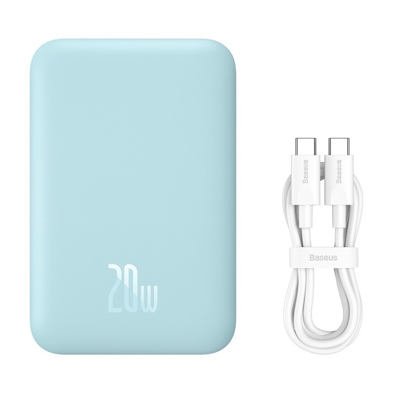 Baseus Magnetic Mini Air P10059002313-00 Lithium polymer power bank 6000 mAh Blue