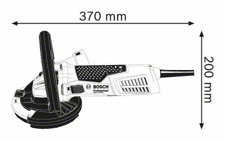 Bosch GBR 15 CAG 9300 RPM Black, Blue 1500 W