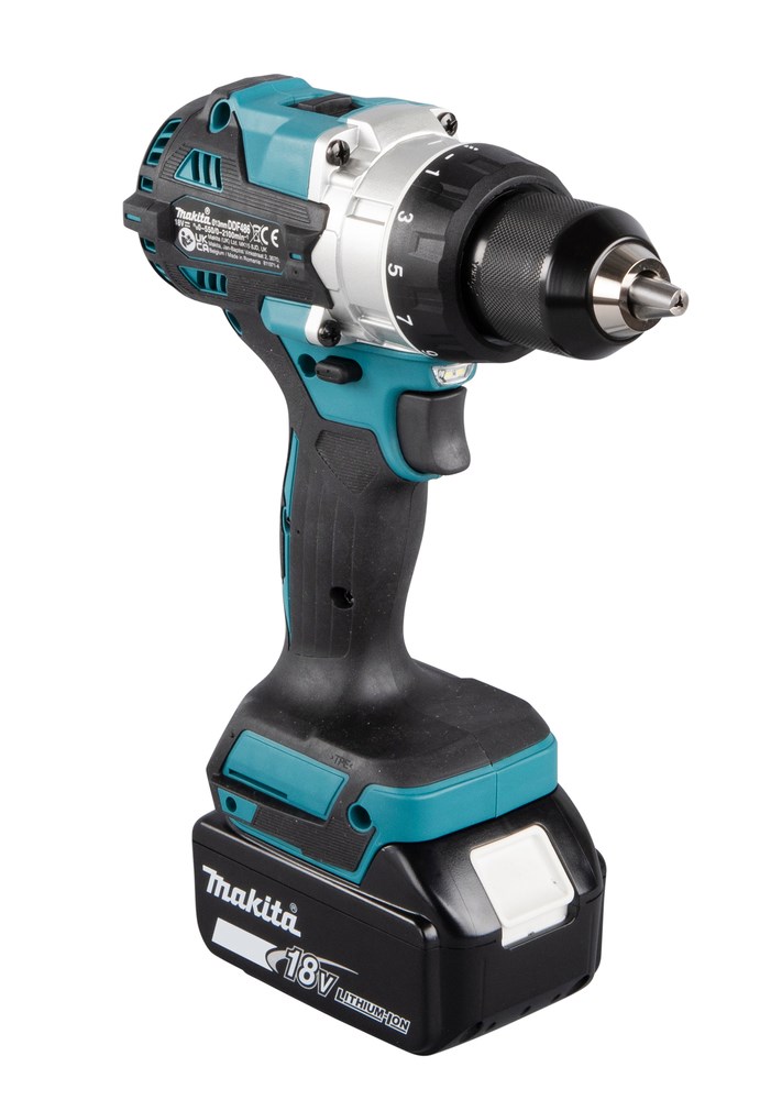 Makita DDF486RTJ drill 2100 RPM 2.6 kg Black  Blue