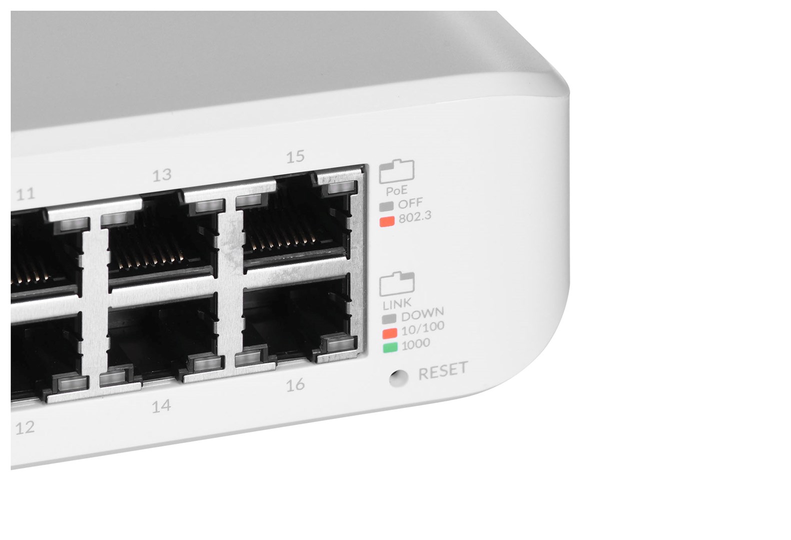 Ubiquiti UniFi Switch Lite 16 PoE L2 Gigabit Ethernet (10/100/1000) Power over Ethernet (PoE) White