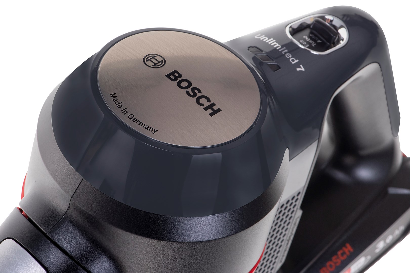 Bosch BBS712A stick vacuum/electric broom 2-in-1 stick vacuum Battery Dry Hygiene Filter Bagless 0.3 L Graphite