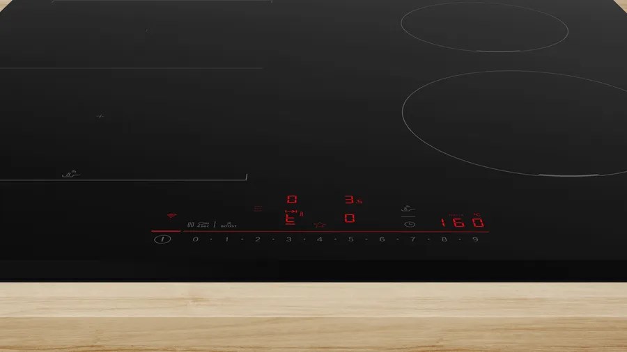 Bosch Serie 6 PVS631HC1E Black Built-in 59.2 cm Zone induction hob 4 zone(s)