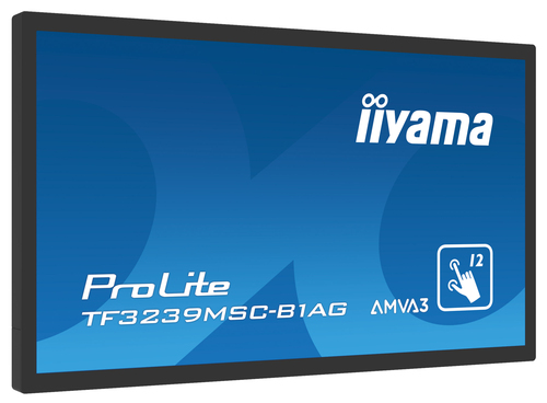 iiyama ProLite TF3239MSC-B1AG-STD computer monitor 80 cm (31.5") 1920 x 1080 pixels Full HD LED Touchscreen Multi-user Black