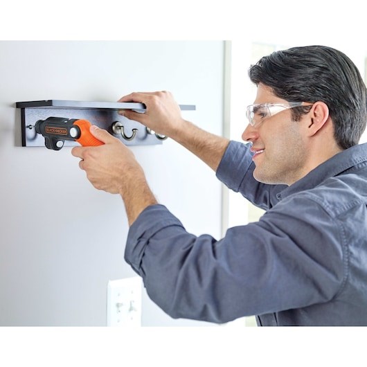 Black & Decker BDCSFL20C-QW Black  Orange
