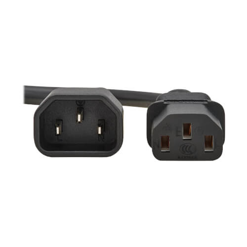 Eaton P004-04M-EU power cable Black 4 m IEC C13 IEC C14