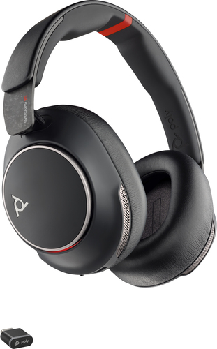 Poly Voyager Surround 85 UC USB-C Headset +USB-C/A Adapter +Charging Stand