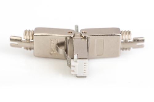 Digitus CAT 6A Field Termination Plug, shielded, tool-free mounting connection
