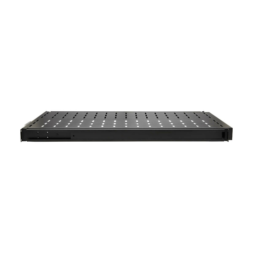 Tripp Lite SRSHELF4PSLVENT SmartRack Sliding Steel Rack Shelf - 1U, Vented, 28.3 in. Deep, Holds up to 50 lb. (23 kg)