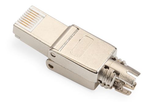 Digitus CAT 6A Field Termination Plug, shielded, tool-free mounting connection