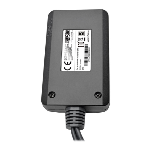 Tripp Lite B055-001-UHD NetDirector HDMI USB Server Interface Unit with Virtual Media and CAC Support (B064-IPG Series), USB and HDMI