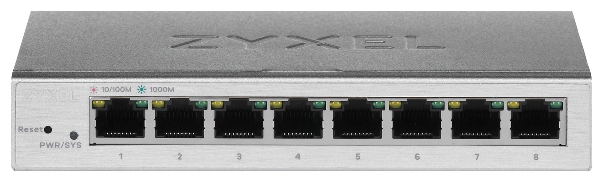 Zyxel GS1200-8 Managed Gigabit Ethernet (10/100/1000) Silver