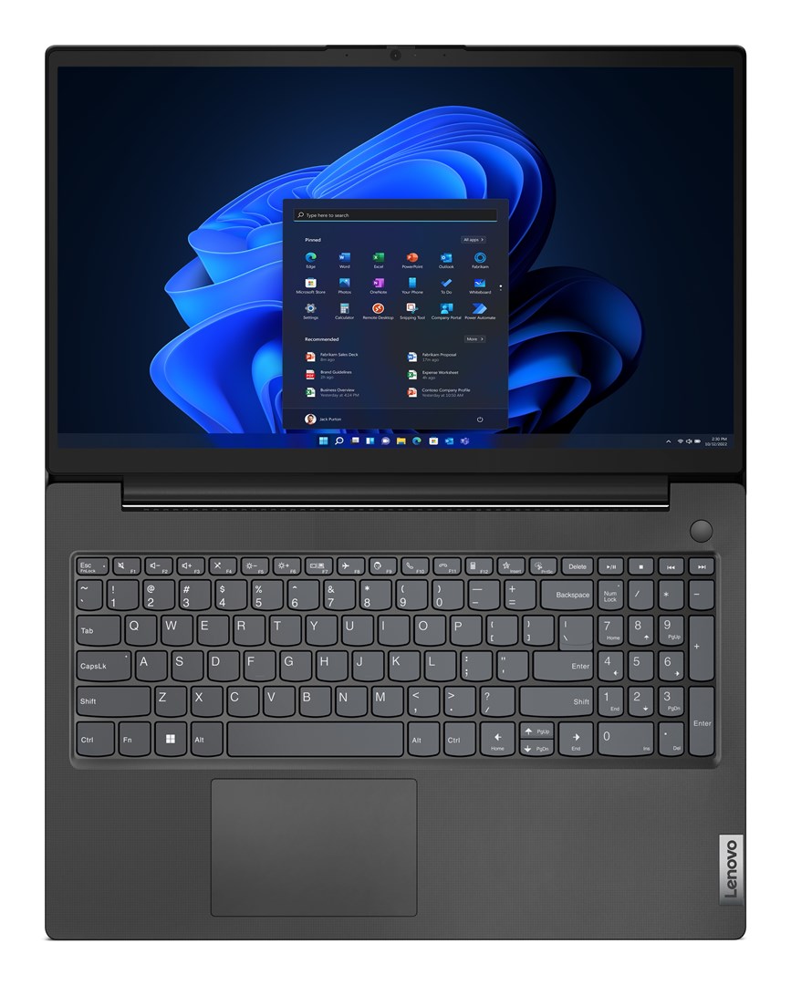 Lenovo V15 Intel® Core™ i3 i3-1315U Laptop 39.6 cm (15.6") Full HD 8 GB DDR4-SDRAM 256 GB SSD Wi-Fi 6 (802.11ax) English Black
