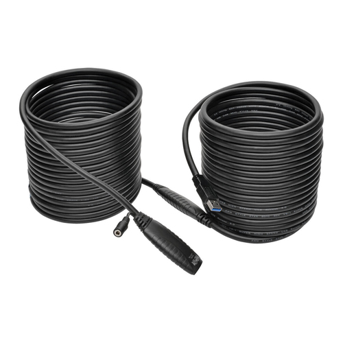 Tripp Lite U330-15M USB 3.0 SuperSpeed Active Extension Repeater Cable (USB-A M/F), 15M (49.21 ft.)