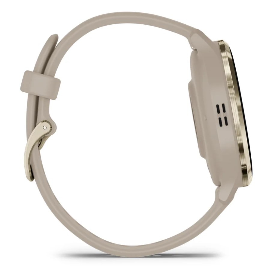 Garmin Venu 3S 3.05 cm (1.2") AMOLED 41 mm Digital 390 x 390 pixels Touchscreen Gold, Grey Wi-Fi GPS (satellite)