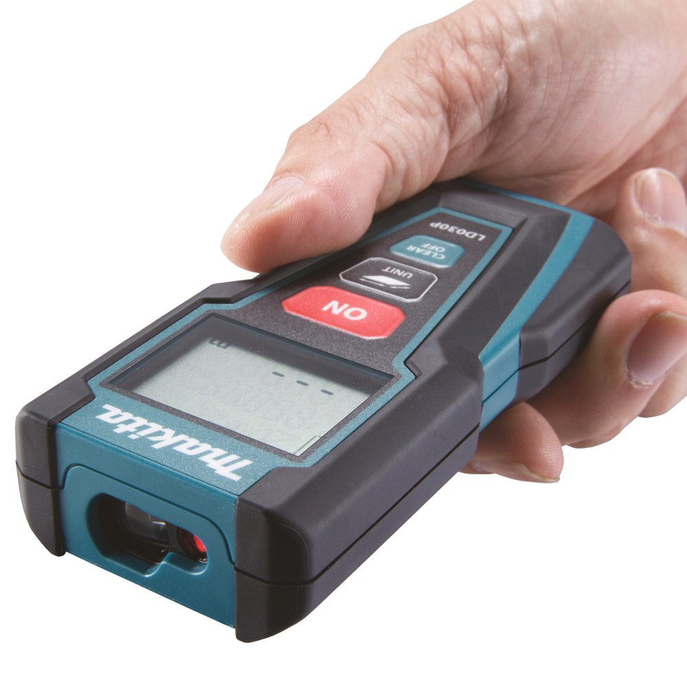 Makita LD030P rangefinder Black  Turquoise 0 - 30 m