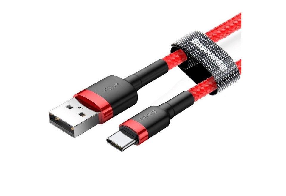 Baseus Cafule USB cable USB 2.0 2 m USB A USB C Red