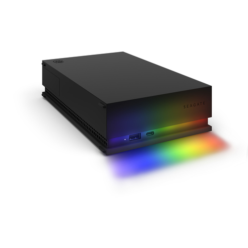 Seagate FireCuda Gaming Hub external hard drive 16 TB Micro-USB B / USB Type-A / USB Type-C 3.2 Gen 1 (3.1 Gen 1) Black