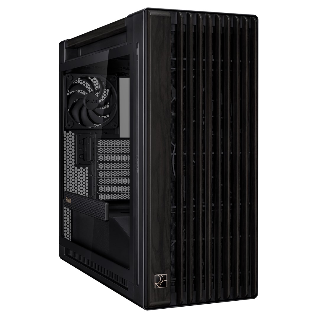 ASUS ProArt PA602 Wood Edition Midi Tower Black