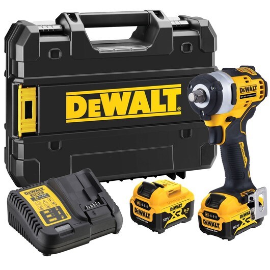 DeWALT DCF901P2-QW power wrench 1/2  340 N·m Black  Yellow 12 V