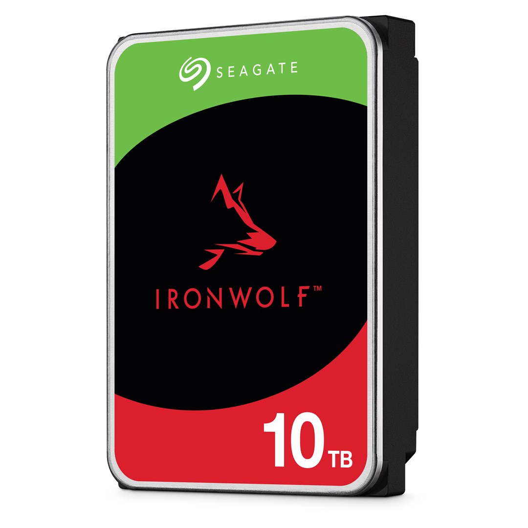 Seagate IronWolf ST10000VN000 internal hard drive 10 TB 7200 RPM 256 MB 3.5" Serial ATA III