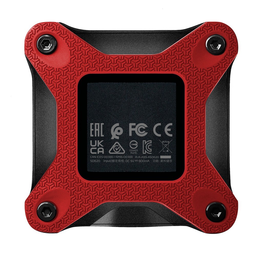 ADATA SD620 2 TB Micro-USB B 3.2 Gen 2 (3.1 Gen 2) Black, Red
