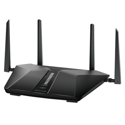 NETGEAR Nighthawk AX5400 wireless router Gigabit Ethernet Dual-band (2.4 GHz / 5 GHz) Black