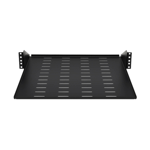 Tripp Lite SRSHELF2PCENTER SmartRack Center-Mounted Steel Rack Shelf - 2U, Vented, 21.5 in. Deep, Holds up to 100 lb. (45 kg)