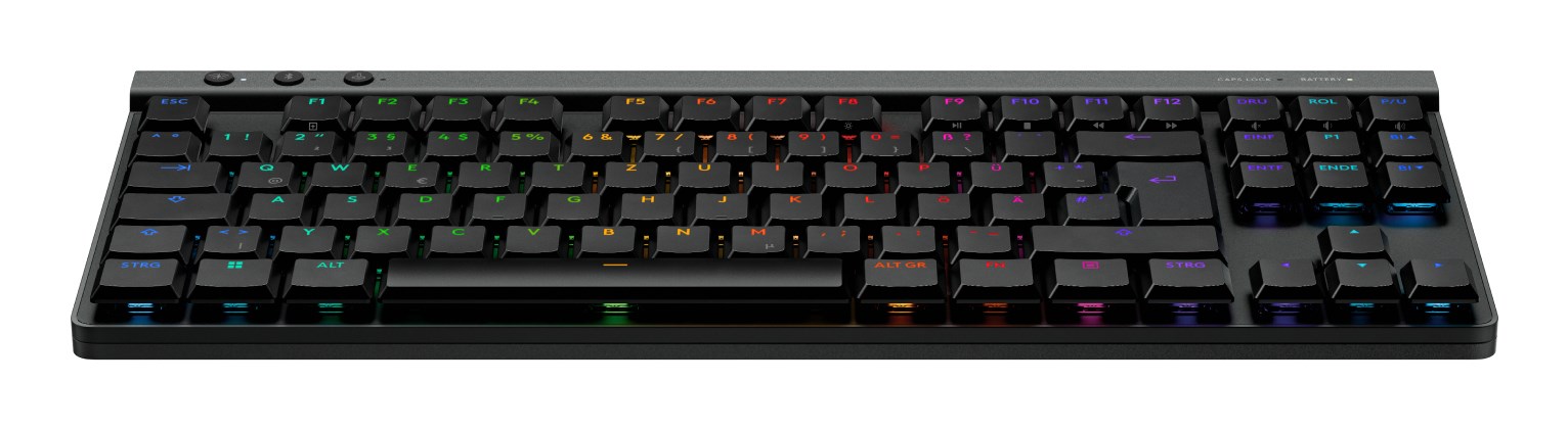 Logitech G515 keyboard Gaming RF Wireless + Bluetooth QWERTZ Czech Black