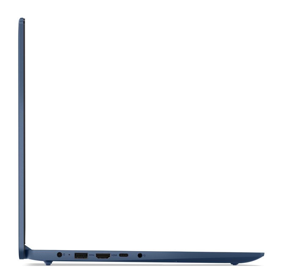 Lenovo IdeaPad Slim 3 15AMN8 AMD Ryzen™ 3 7320U Laptop 39.6 cm (15.6") Full HD 8 GB LPDDR5-SDRAM 512 GB SSD Wi-Fi 5 (802.11ac) Windows 11 Home English Blue