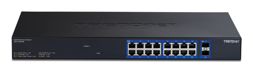 Trendnet 18-PORT MULTI-GIG WEB SMART - Switch Managed 2.5G Ethernet (100/1000/2500) 1U Black