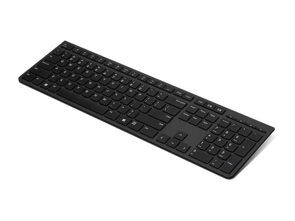 Lenovo 4Y41K04031 keyboard Office RF Wireless + Bluetooth US International Grey