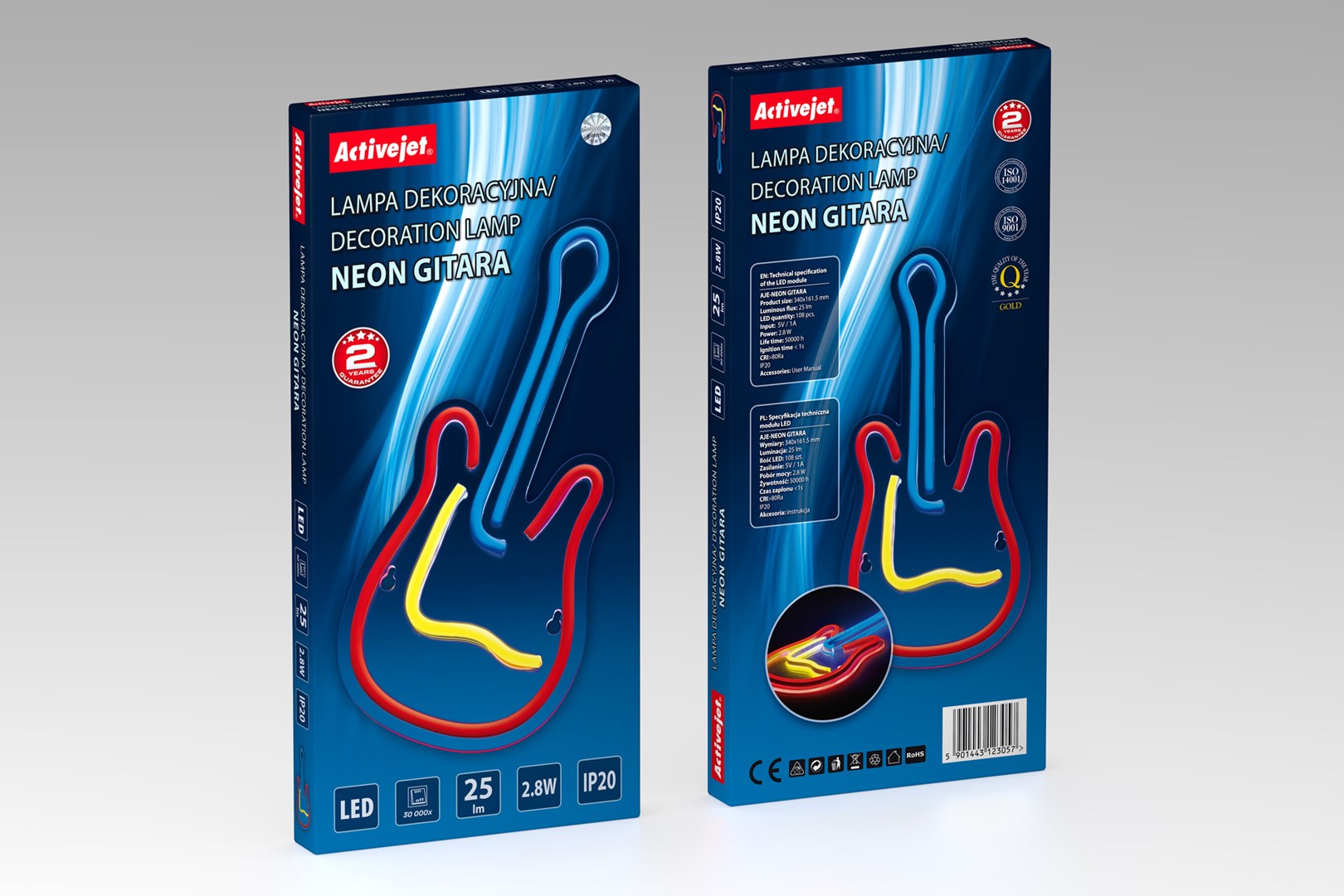 Activejet Neon LED AJE-NEON GUITAR