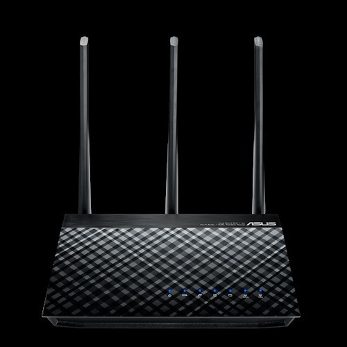 ASUS DSL-AC51 wireless router Gigabit Ethernet Dual-band (2.4 GHz / 5 GHz) Black