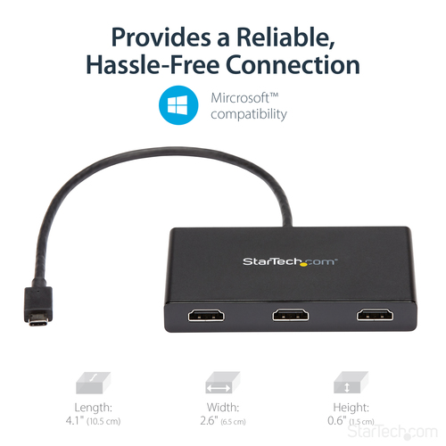 MSTCDP123HD - Cables & Adaptors by StarTech.com